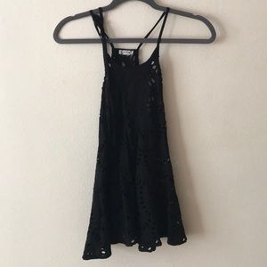Free People Eyelet Tank